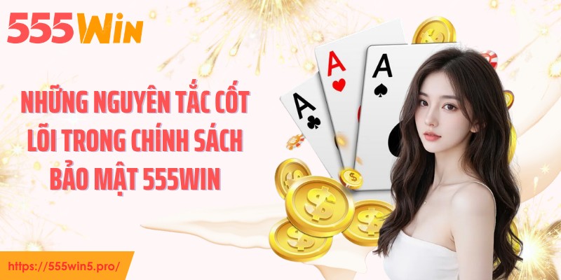 Những nguyên tắc cốt lõi trong chính sách bảo mật 555WIN